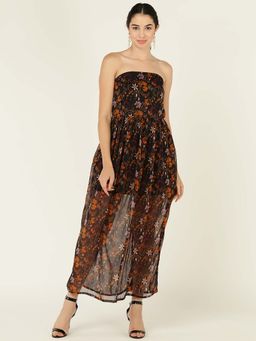 Dodo & Moa - Women Western Wear Dress Black