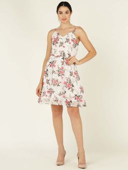 Dodo & Moa - Women Western Wear Dress White