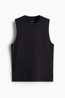H&M MOVE - Regular Fit Sports Vest Top With Dry move Black