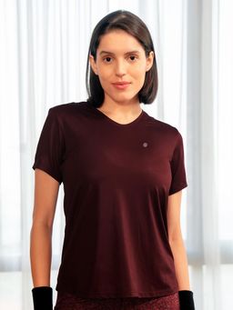 SOIE - Women Basic Crew Neck Training T-Shirt