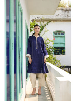 Raas Life - Blue Nilofer Kurta and Pant (Set of 2)