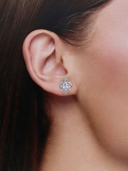 Kai Jewel - Blissful Silver Studs Earrings