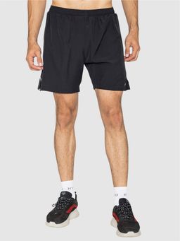 HYPD - Stealth Men Mid Black Rise Training Shorts