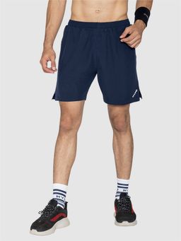 HYPD - Stealth Men Navy Blue Mid Rise Training Shorts
