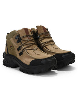 WOODLAND - Men Khaki Casual Boots