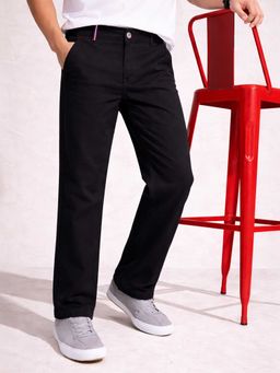 Purple United Kids - Trousers in Black with Tailored Fit and Comfortable Fabric