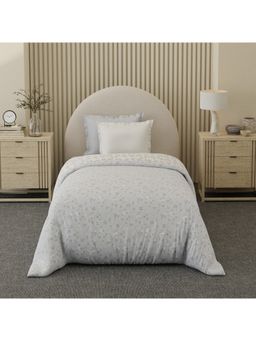 Boutique Living - Cottage Garden Cotton Light Purple Floral Reversible Comforter