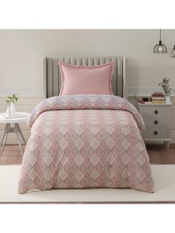 Boutique Living - Embrace Cotton Pink & Purple Floral Reversible Comforter
