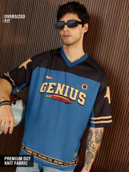 The Souled Store - Mens Official Looney Tunes: Genius Oversized T-Shirt