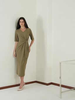 Fable Street - Olive Bodycon Dress