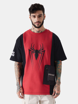 The Souled Store - Spider-Man Web Wonder Oversized T-Shirt