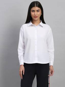 Fitleasure - Oversized Smart White Shirt