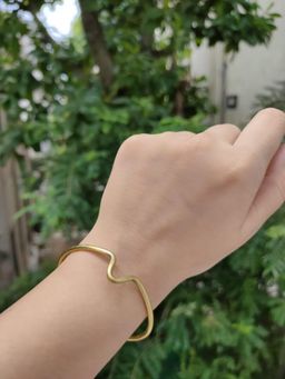 Studio Anviksha - V Shaped Gold Cuff