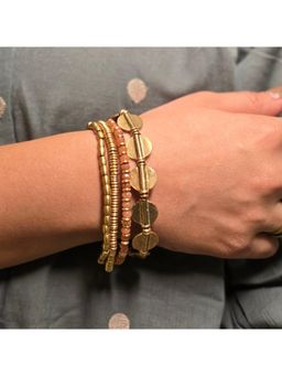 Studio Anviksha - Layered Peach Bracelet