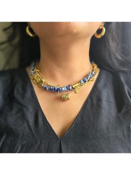 Studio Anviksha - Lapis Layered Blue Necklace