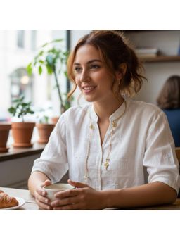 Studio Anviksha - Hansli With Handcrafted Pink Charms