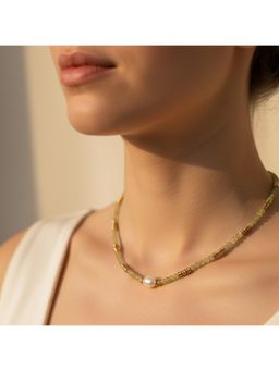 Studio Anviksha - Moss Gold Necklace