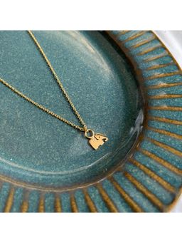 Studio Anviksha - Elephant Gold Pendant Necklace