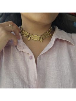 Studio Anviksha - Amber Brass Gold Choker