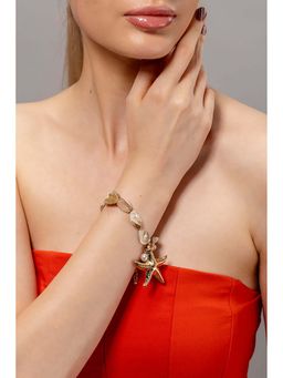 HOUSE OF SAL - Golden Seashell Bracelet