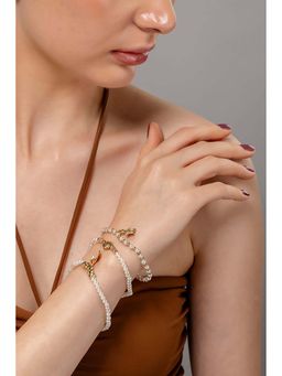 HOUSE OF SAL - Golden Pack Of 3 Bracelets