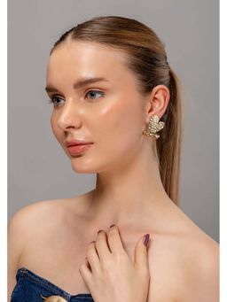 HOUSE OF SAL - Golden Luna Bee Earrings