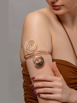 HOUSE OF SAL - Golden Spiral Armlet