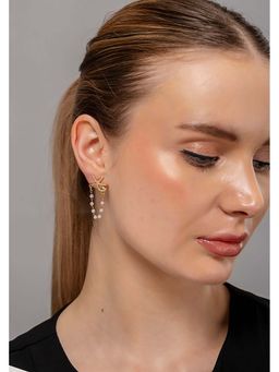 HOUSE OF SAL - Golden Starfish Pearl Earrings