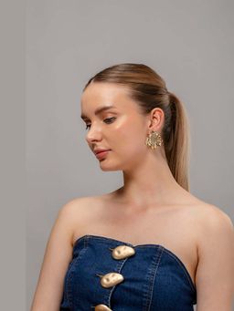 HOUSE OF SAL - Golden Tulum Earrings