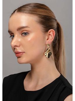 HOUSE OF SAL - Golden Fluxa Statement Earrings