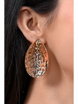 HOUSE OF SAL - Golden Goldene Textured Earrings