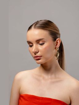 HOUSE OF SAL - Golden Seacrest Earrings