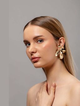 HOUSE OF SAL - Golden Zinnia Earrings