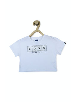 Allen Solly Junior - Girls Blue Graphic Top