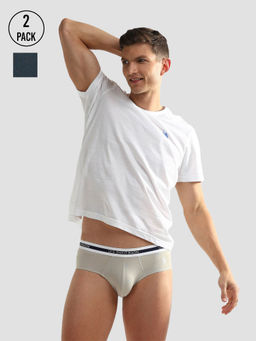 U.S. POLO ASSN. - Elasticized Waist Oeb09 Briefs (Pack of 2)