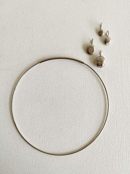 DE'ANMA - Silver Choker with Charms