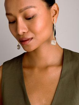 DE'ANMA - Gold Siblings Drop Earrings