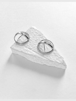 DE'ANMA - Silver Nia Studs Earrings