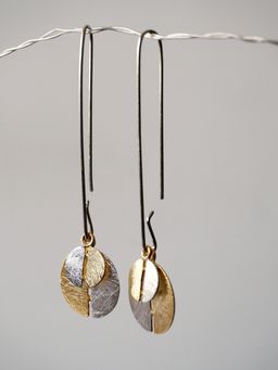 DE'ANMA - Alto Yin Yang Silver Earrings