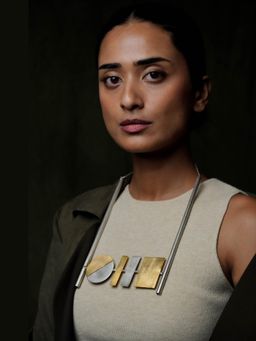 DE'ANMA - Gold Abacus Necklace