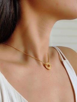 DE'ANMA - Gorria Gold Pendent With Chain