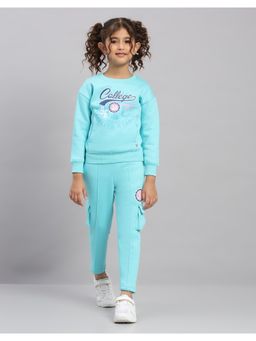 Monte Carlo - Girls Round Neck Full Sleeve Tracksuit