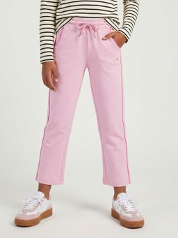 Monte Carlo - Girls Regular Fit Plain Pant