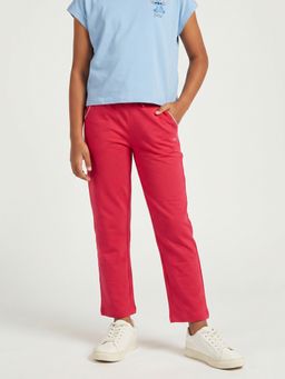 Monte Carlo - Girls Regular Fit Plain Pant