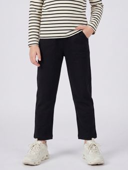 Monte Carlo - Girls Regular Fit Plain Pant