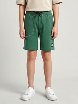 Monte Carlo - Boys Regular Fit Solid Short