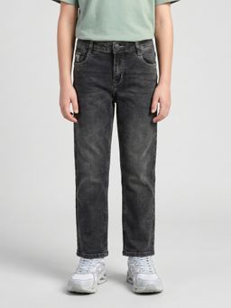 Monte Carlo - Boys Straight Fit Light Wash Jeans