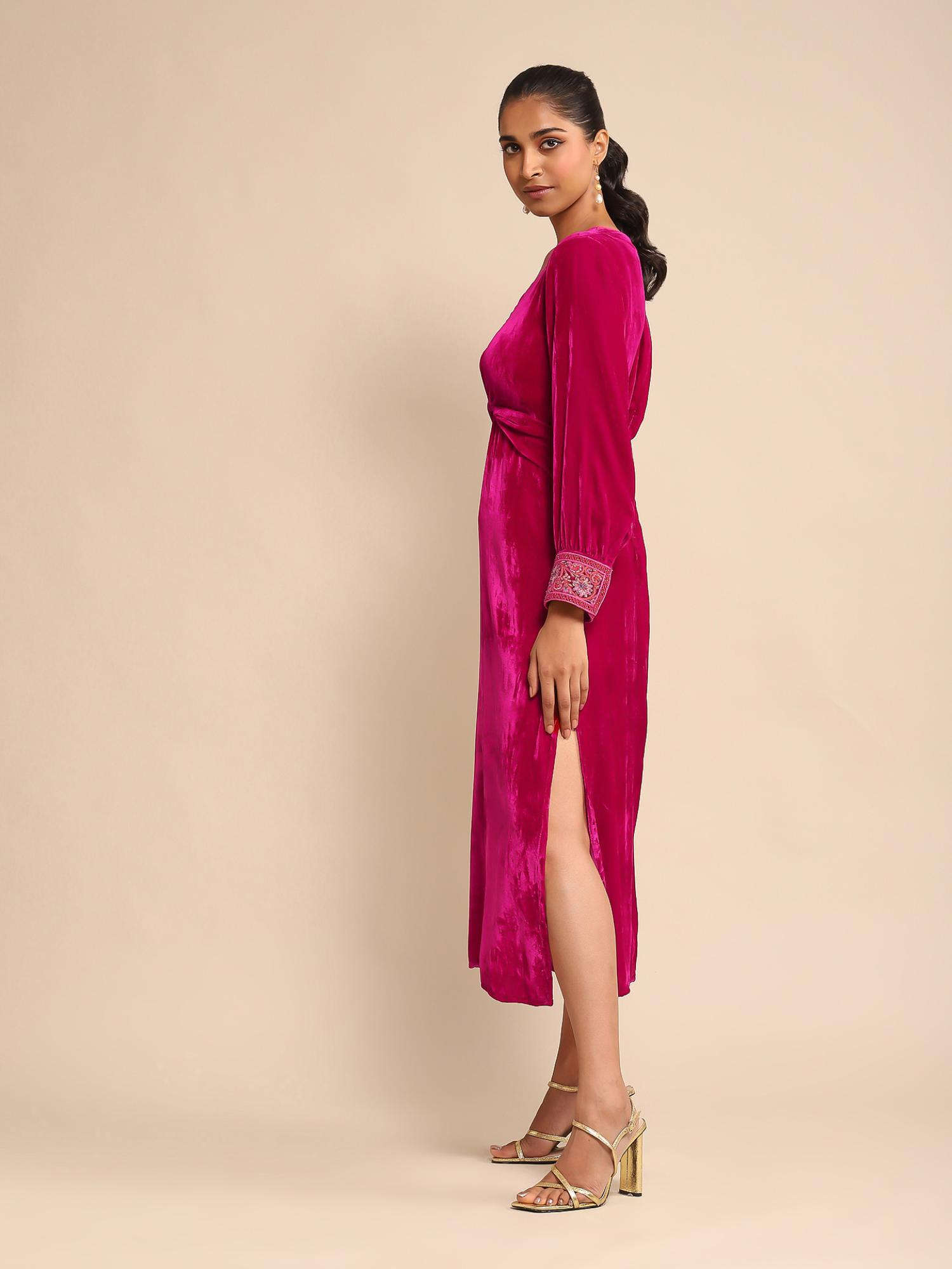 herlipto Majestic Velour Dress M herlipto majestic velour dress