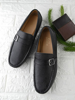 CLOG LONDON - Mens Casual Loafers Black