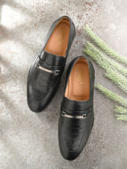 CLOG LONDON - Mens Formal Loafers Black